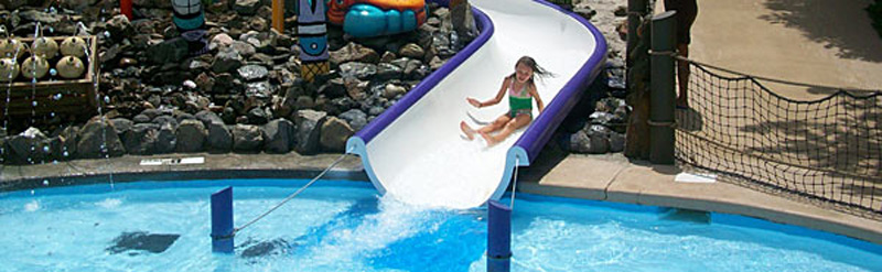 SplashDown Beach Kid's Slide